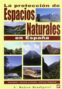 Portada del libro La protección de espacios naturales en España.