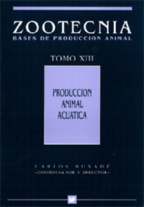 Portada del libro Producción animal acuática.Tomo XIII
