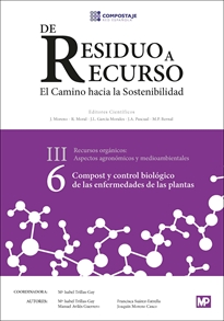 Portada del libro Compost y control biológico de las enfermedades de las plantas III. 6