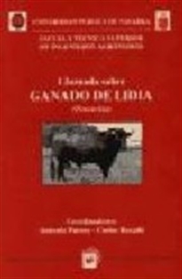 Portada del libro I jornada sobre ganado de Lidia