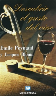 Portada del libro Descubrir el gusto del vino
